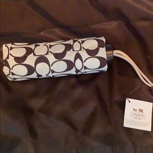 Coach umbrella NWOT